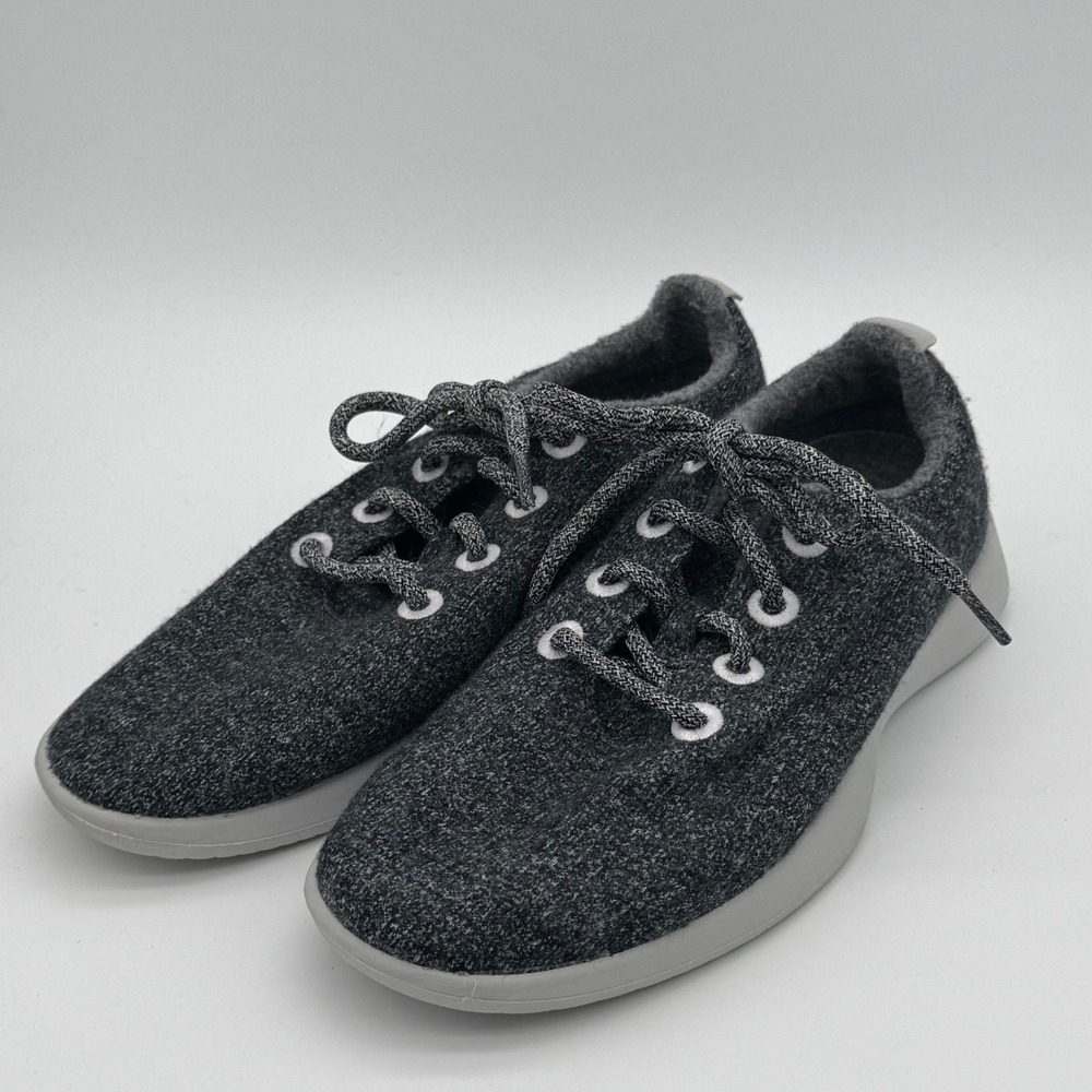Allbirds Womens Wool Runners Charcoal Grey Sneakers US 8 - Picture 2 of 7